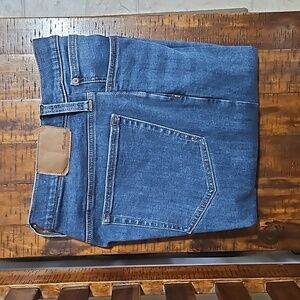 Madewell Blue Athletic Slim Stretch Denim Jeans Measuring W37 L31